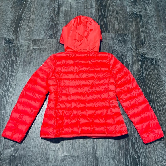 MONCLER**Red Hooded Jacket/ Coat***Age 10 $890 - Picture 7 of 9